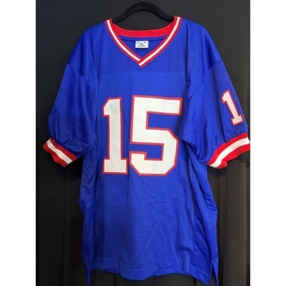 Autographed Jeff Hostetler NY Giants FootBall Jersey JSA COA WPP625041